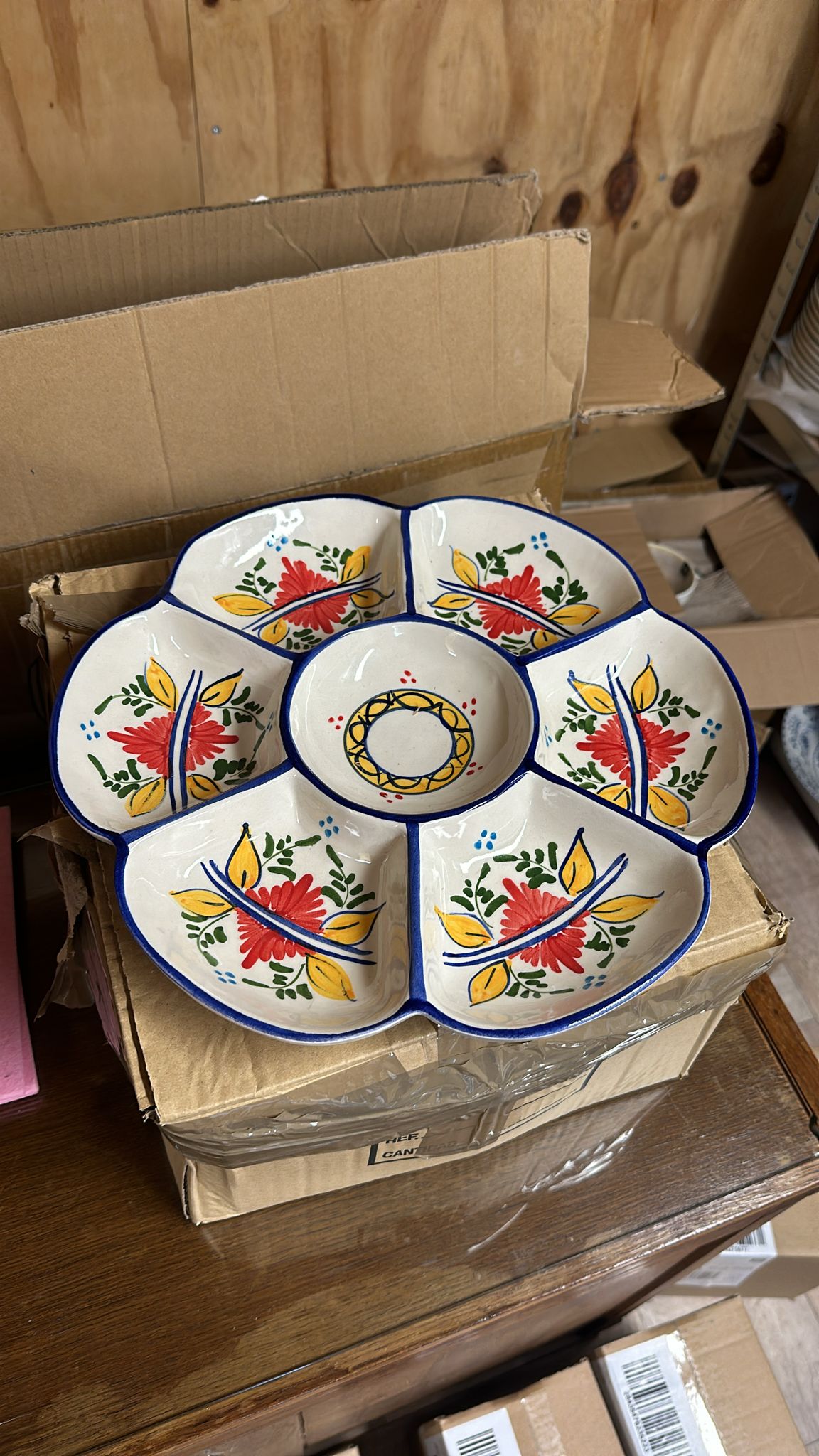 Handgemaakte tapasschaal